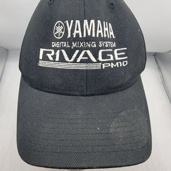 Yamaha Digital Mixing System Rivage PM10 Black Hat Cap Music Casual Work - Picture 5 of 9
